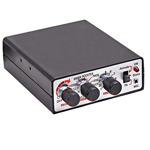 Animal House Wolo (345) Electronic Horn and P.A. System - 12 Volt