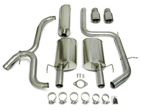 Single CORSA Pro-Series 4" Dual Exhaust System 14181