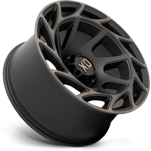 XD Wheels Onslaught Xd860 Satin Black with Bronze Tint Wheel with Alloy Steel (17 x 9. inches /6 x 106 mm, -12 mm Offset)