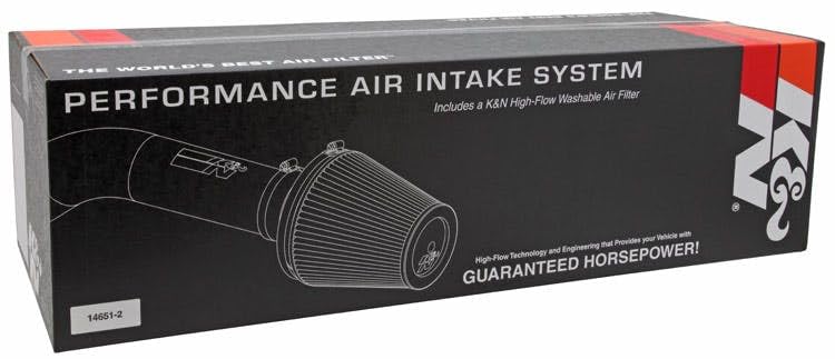 Cold Air Intake System K&N: High-Flow Air-Filter, Increase Performance & Horsepower: Compatible with 2011-2012 FORD F150; 2011 FORD F150 Platinum, 57-2584