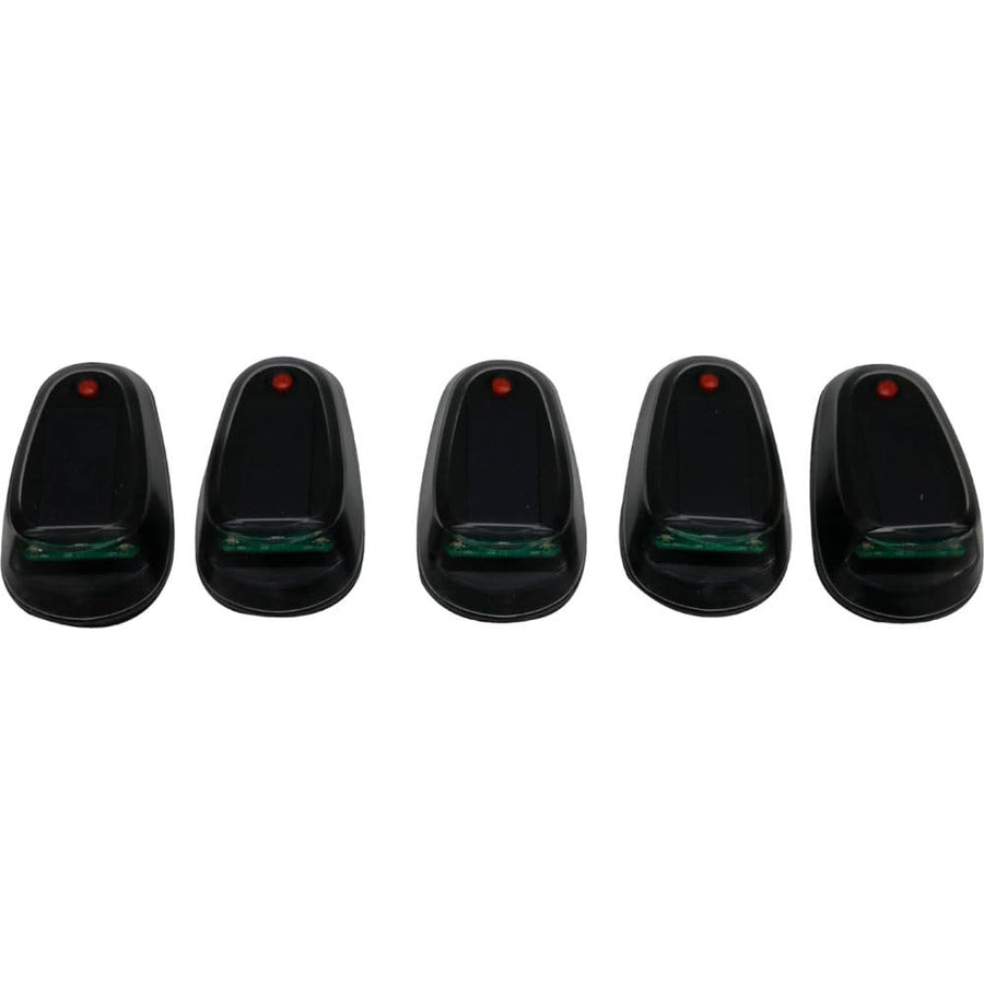 Race Sport Lighting LoPro Truck Cab Light Fit Wireless Solar-Powered Truck CAB White LED Light 5-Piece 1007602