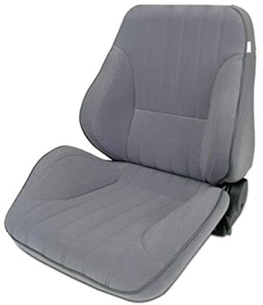 Gray Velour ProCar by Scat 80-1050-62L Racing Rally Low Back Recliner Left Seat