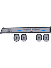Analog Dash Gauge System Dakota Digital Kit Silver Alloy Blue VHX-64L-S-B 64 65 Lincoln Continental