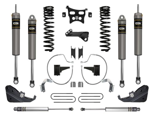 2023-2025 Ford F-250/F-350 Super Duty 4WD, Gas, Stage 3 Suspension System, 4.5" Lift, ICON