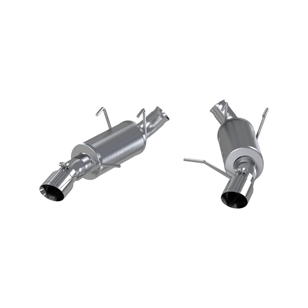 11-14 Ford Mustang GT MBRP 5.0 3in Dual Muffler Axle Back Split Rear Alum Exhaust System