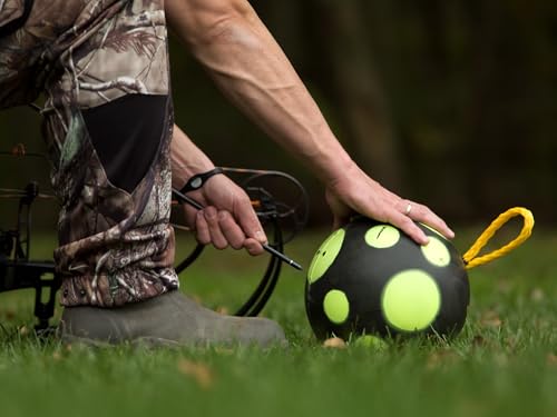 Rinehart 9" Field Target RFT | Portable Sand-Filled Archery Target with Carry Handle | Broadhead & Field Point Compatible | Made in USA