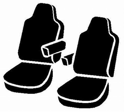 Custom Fit Fia TR47-27 GRAY Bucket Seats Front Seat Cover - Saddle Blanket, (Gray)