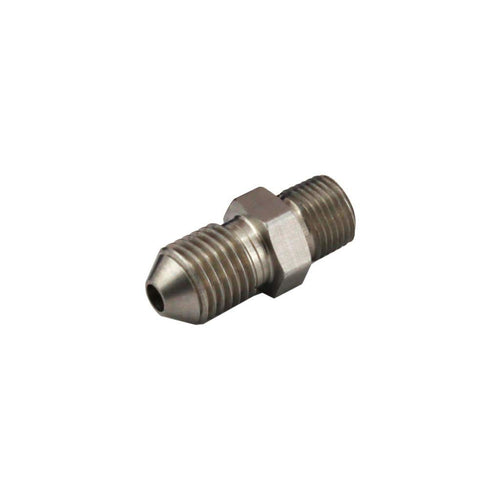1/8in NPT to Turbosmart -4AN SS Male Fittings