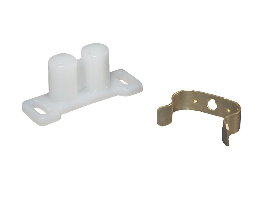 Barrel Catch RV Designer H215 with Metal Clip, 6 Per Pack, Cabinet Hardware