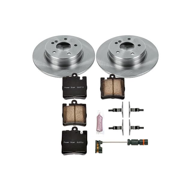 POWERSTOP Autospecialty KOE627 Rear Replacement Brake Kit-OE Brake Rotors & Ceramic Brake Pads