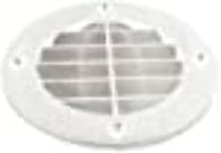 VENT LOUVERED COVER - WHT