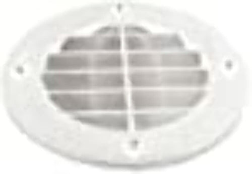 VENT LOUVERED COVER - WHT