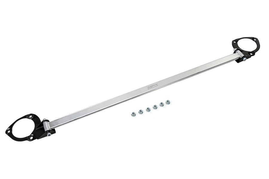 Performance HPS Polished Front Strut Bar Tower Brace Compatible for 2012-2014 Toyota Camry 2.5L, 42-102P