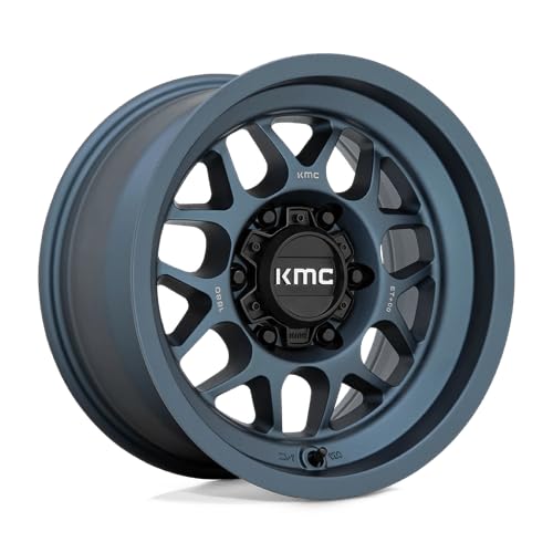 KMC 16x8 KM725 Terra Wheel Rim 6x5.5" +0mm Blue Inch KM725LX16806800