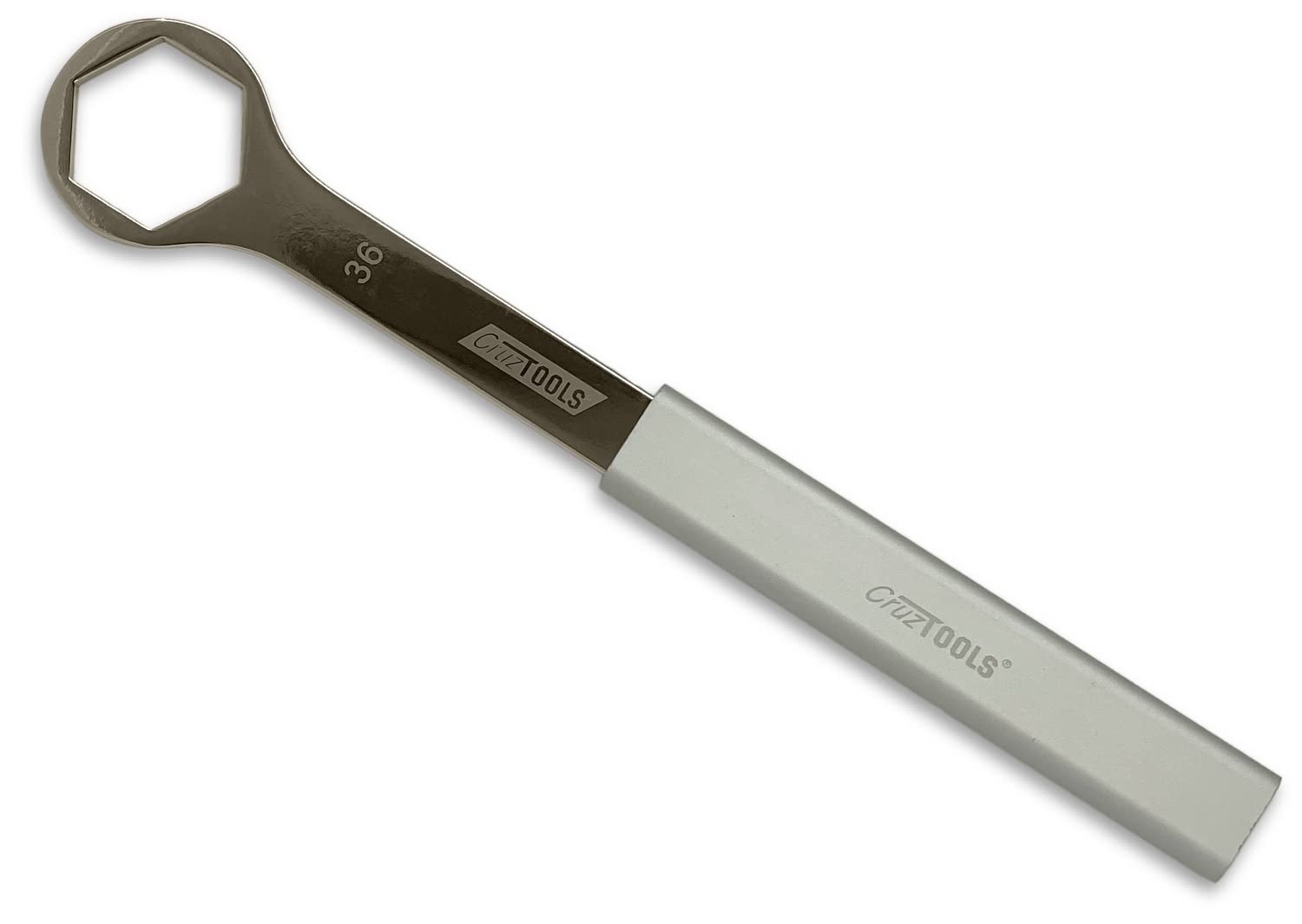 AW36X CruzTOOLS 36mm Axle Wrench w/Extension Handle for Harley-Davidson Pan America, H-D Baggers 08-Present, & Indian FTR