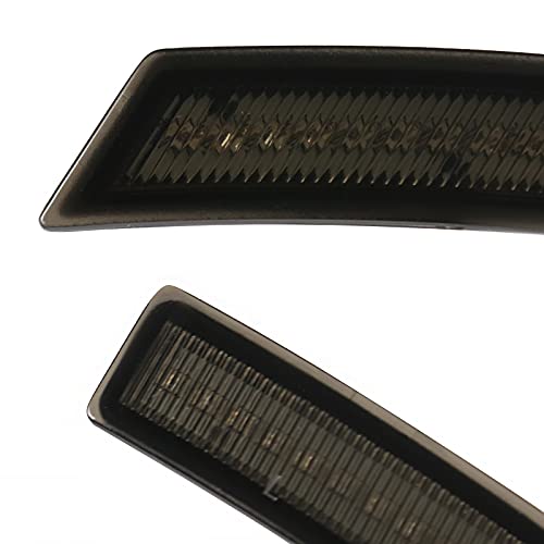 LSM-CVET14GLED4P-VS SPEC-D TUNING Led Side Marker- Smoked for 14-19 Chevy Corvette