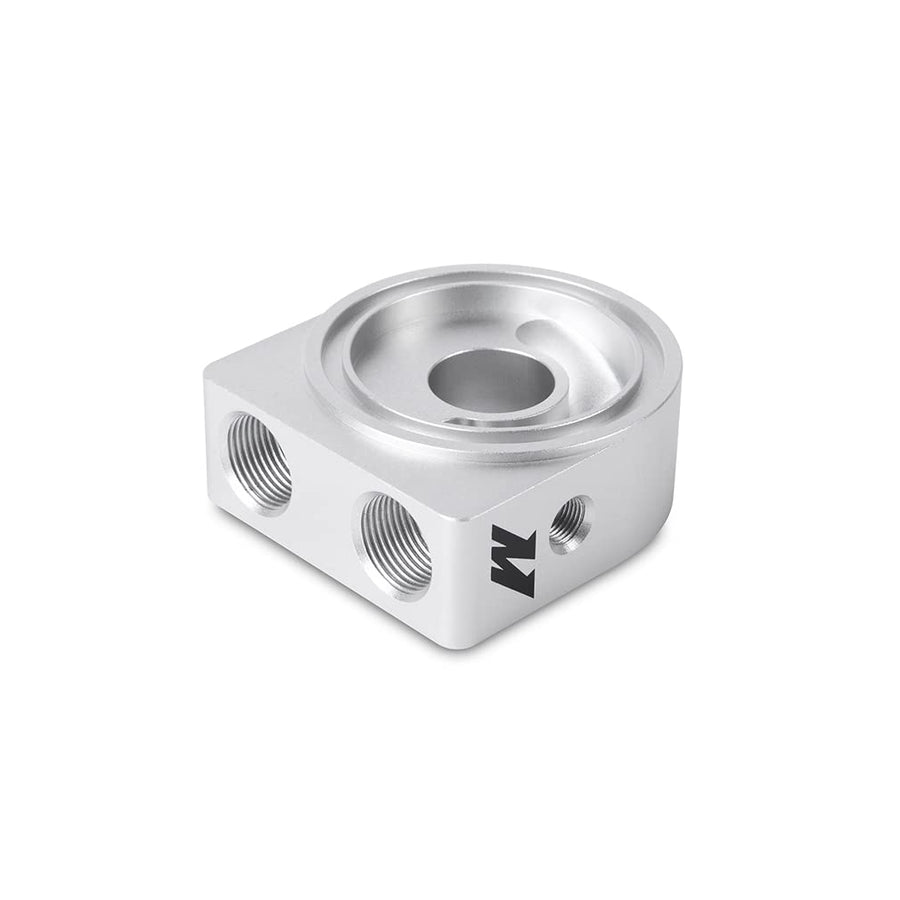 Mishimoto Non-Thermostatic Oil Sandwich Plate and Adapter, Compatible with 2013+ Subaru BRZ/Toyota 86 / Scion FRS