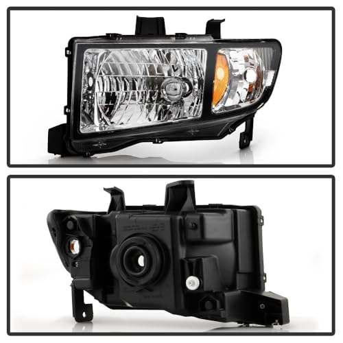 Honda Ridgeline 06-13 Spyder (OE) Halogen Driver Side Headlights - Low Beam-HB2(Not Included) ; High Beam-HB2(Not Included) ; Signal-3457NAK(Not Included) - OEM Left