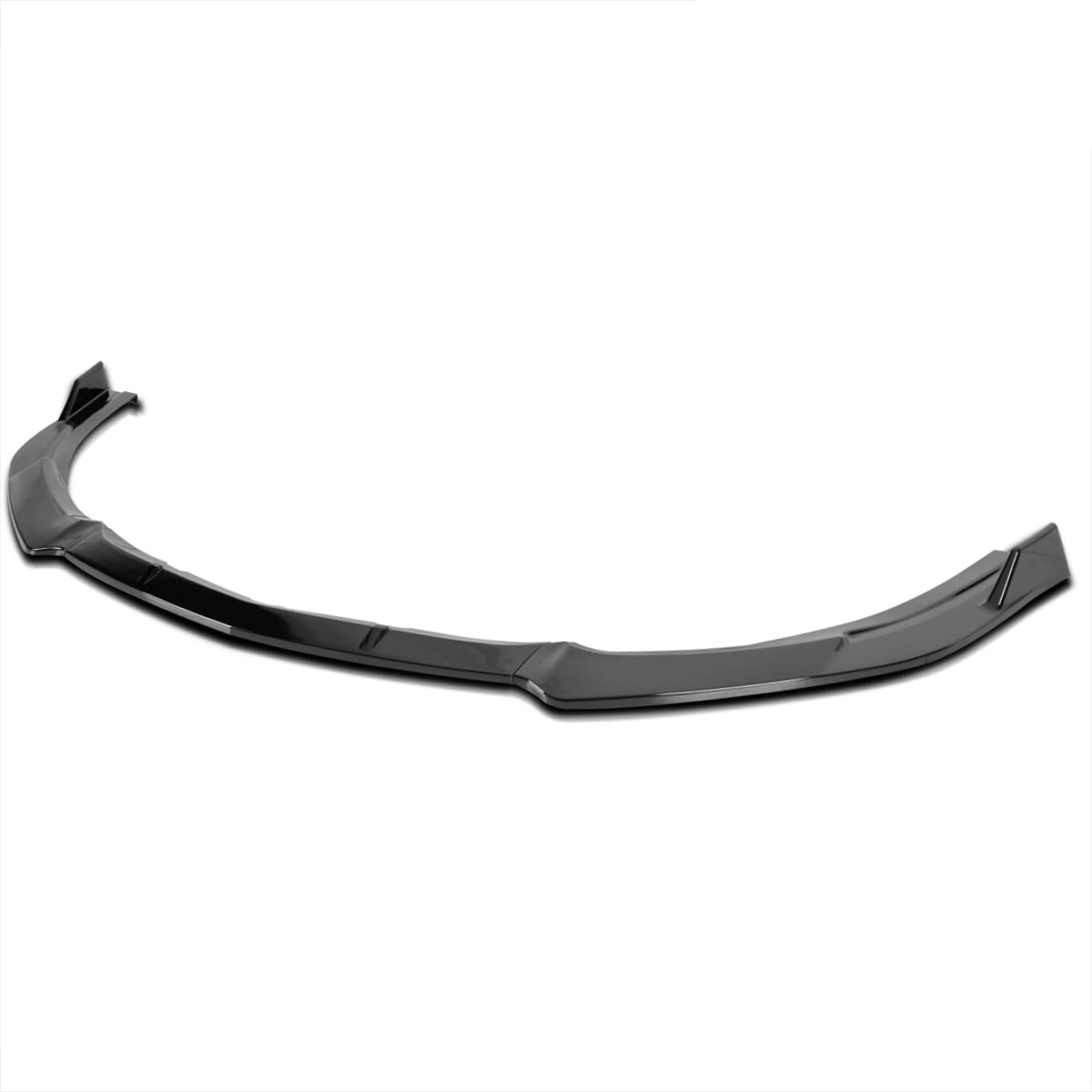 Glossy Black Spec-D Tuning Front Bumper Lip Compatible with Mazda 3 2010-2011
