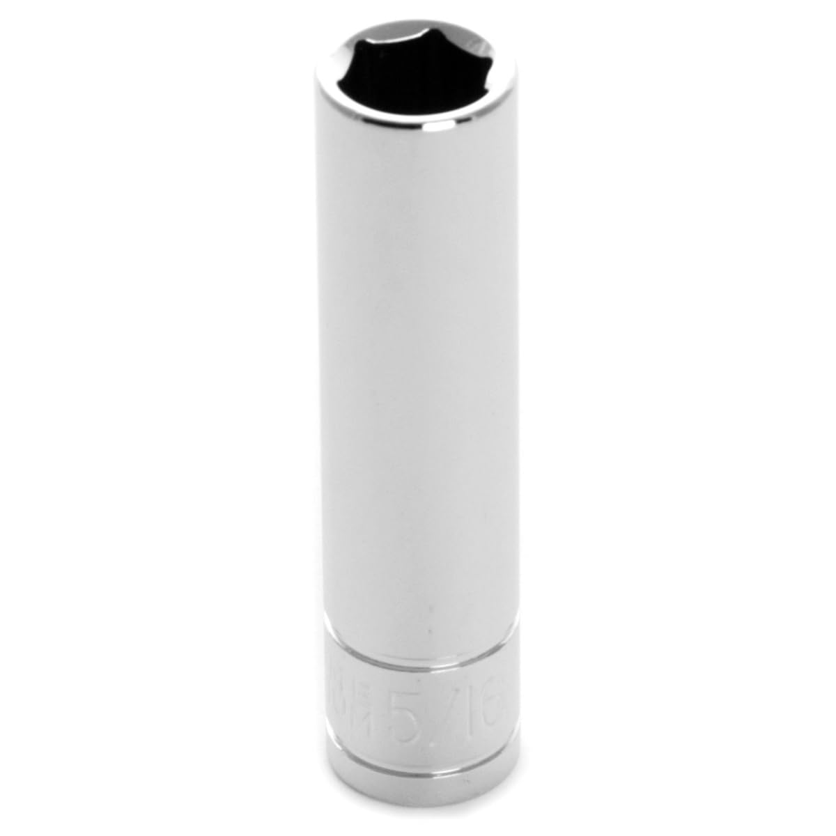 1/4 Drive Performance Tool Chrome 6-Point Socket, 5/16