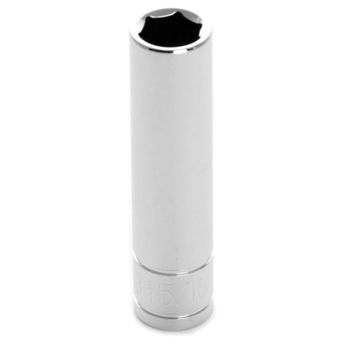 1/4 Drive Performance Tool Chrome 6-Point Socket, 5/16
