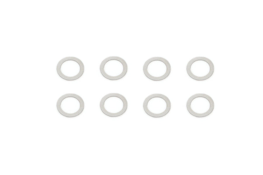 Shock Valve QA1 7855-193 - Disc - 0.542 in OD - 0.008 in Thickness - Steel - Natural - Set of 8
