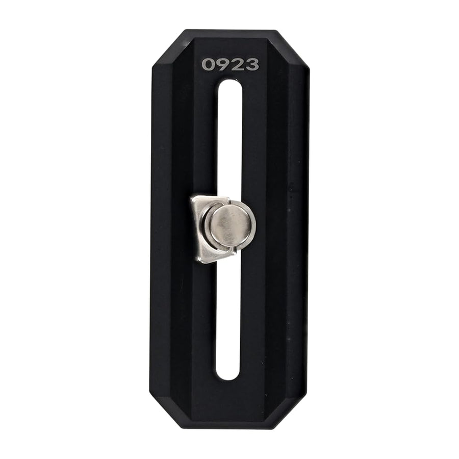 Arca-Swiss BOG Optics Plate with Aluminum Construction, 1/4-20 Threaded Stud with 3/8-16 Adapter for Hunting, Optics, Photography