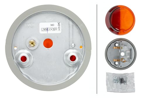 Hella Lamp 001259261 Stop/Tail 1259 Rnd Chr No Ece