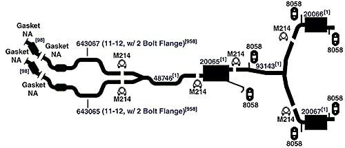 Exhaust Pipe New for Charger 300