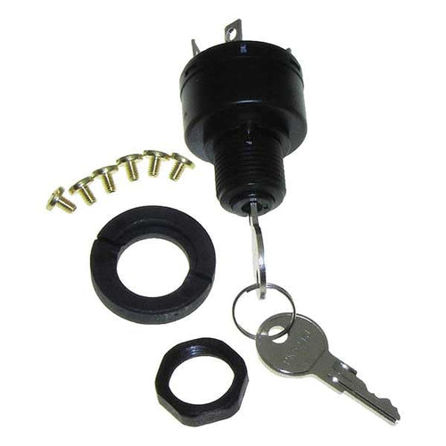 Ignition Switch EMP 87-01946 for BRP and Other 2-Cyl, 9.9-55 HP, 3-Cyl, 60-75, V4, 80-140 HP, V6, 150-235 HP, V8, 275-300 HP Outboard Engines