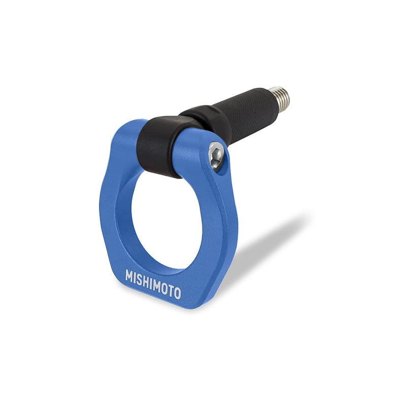 Mishimoto Tow Hook Racing, Front Compatible with BMW E36 1992-2000, Blue