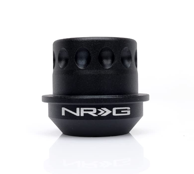NRG Innovations Race Steering Wheel NRG-SRK-RLE30H Quick Release Short Hub Adapter, Up To 1" Shorter Overall, Black Body