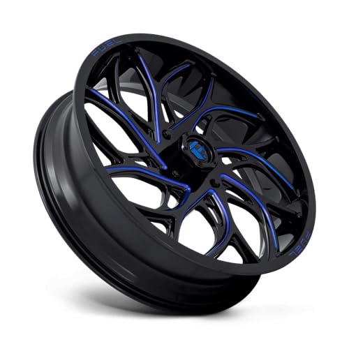 UTV Fuel D778 24X7 4X156 G-BLK-MILL-BLU 13MM - D7782470A544