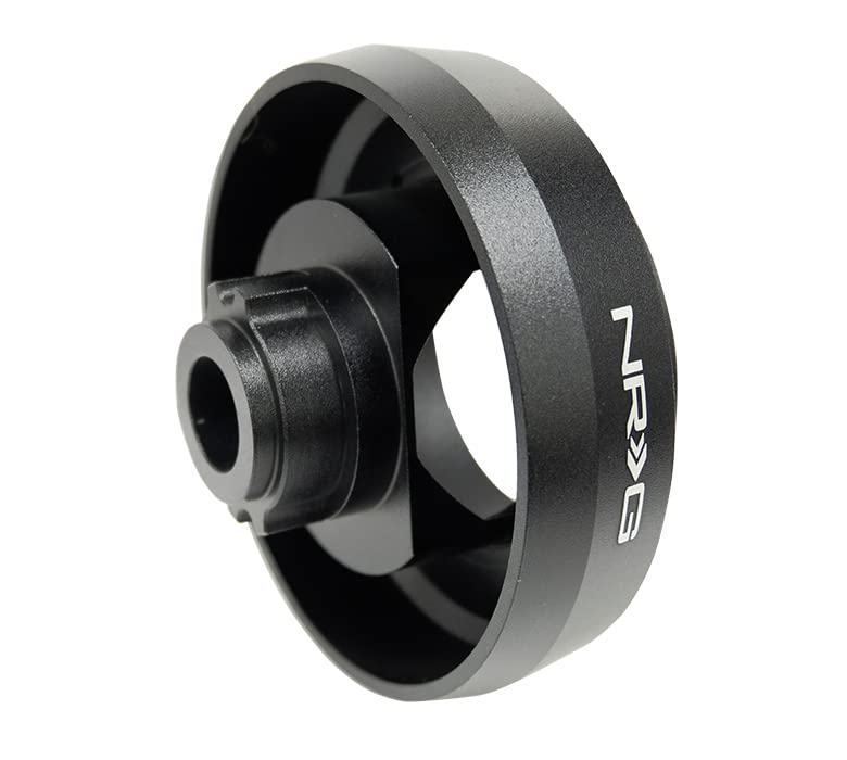 NRG Innovations Steering Wheel NRG-SRK-165H Quick Release Short Hub Adapter, Retain Horn & Turn Signals, 6x70mm bolt pattern, Comes with Resistors