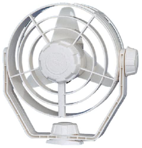 Hella New Universal Fans 3361022 Turbo Fan 2 speed 7-7/8" D x 7-1/2" W 3-3/4" H White