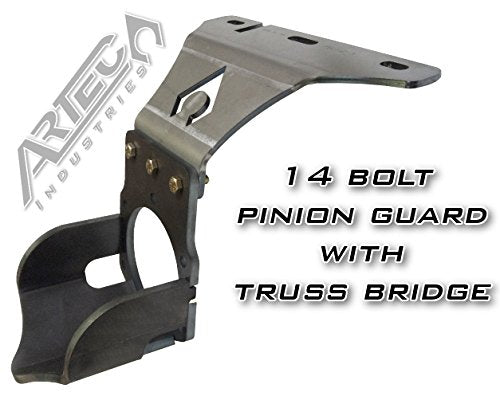 14 Bolt Artec Industries PG1403-GNKQ Pinion Guard with Truss Bridge Low, 1 Pack