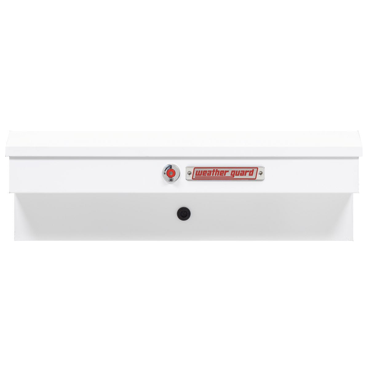 Weather Guard 41in Model 185-3-04 Lo-Side Truck Box, Steel, White, 3.0 cu ft capacity