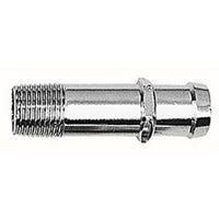 CHROMED ALUMINUM TRANS-DAPT PERFORMANCE WATER PUMP HOSE FITTING (9522)