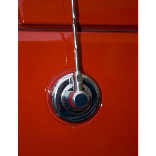 Antenna Base Cover, Chrome Rugged Ridge 13311.26; 07-18 Jeep Wrangler JK/JKU