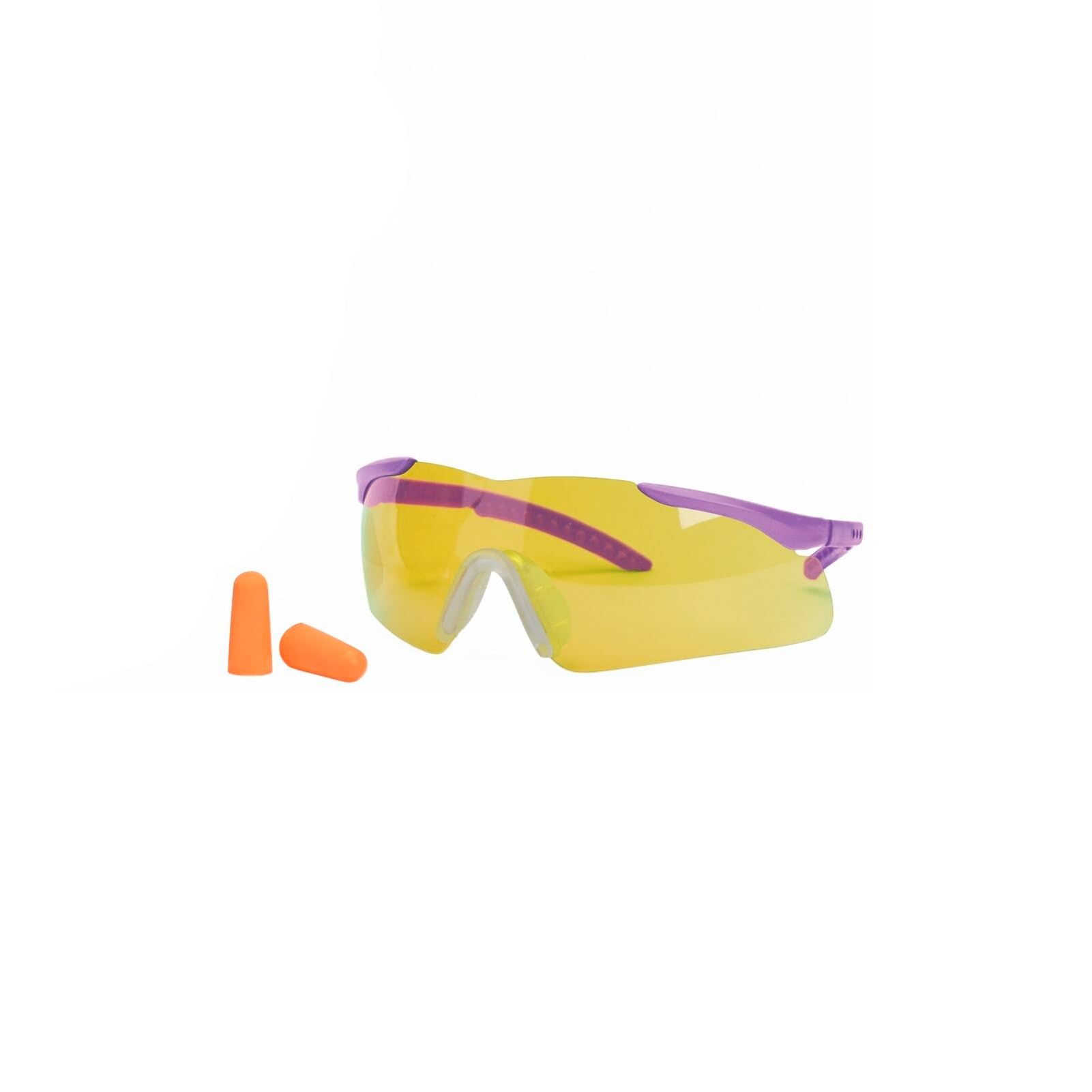 Walker's Passive muff and Women's Youth Glasses combo, Purple