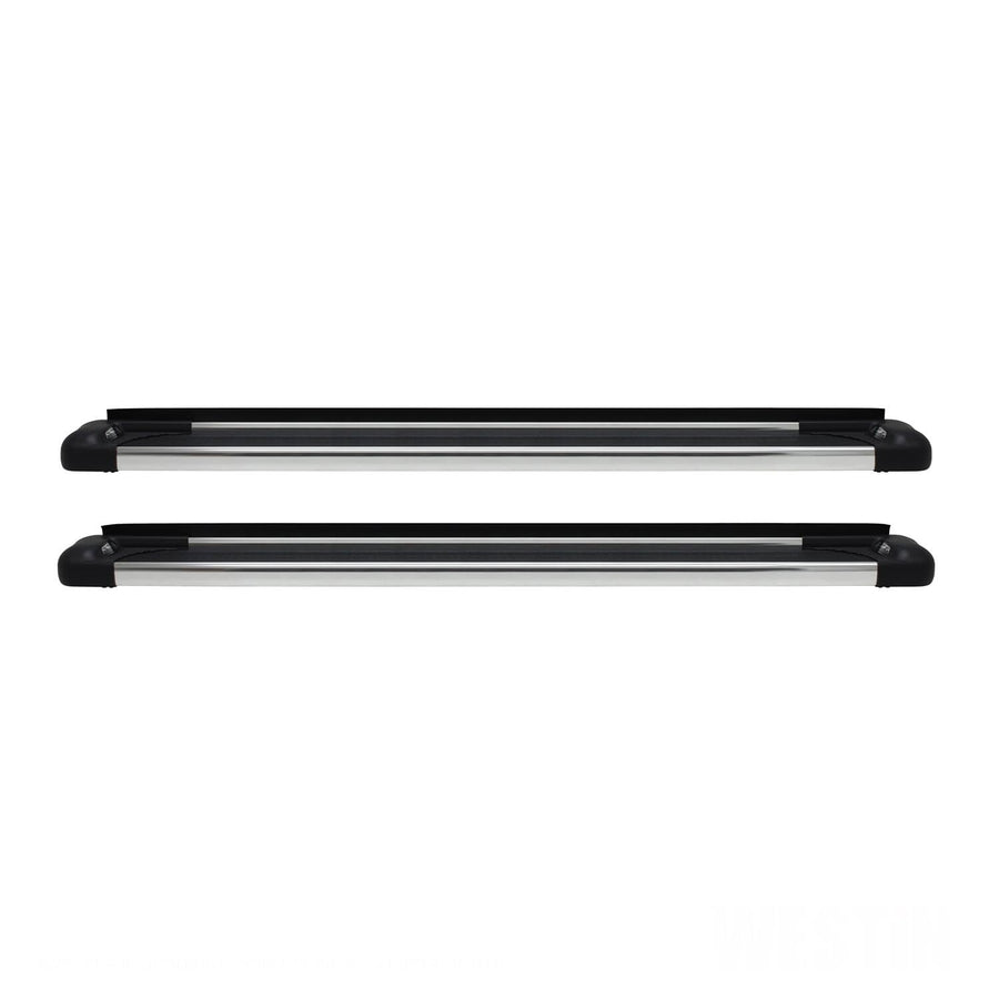 27-65760 Westin SG6 Aluminum Polished Running Boards Pair 83 in (Required Mounting Kit Sold Separately)