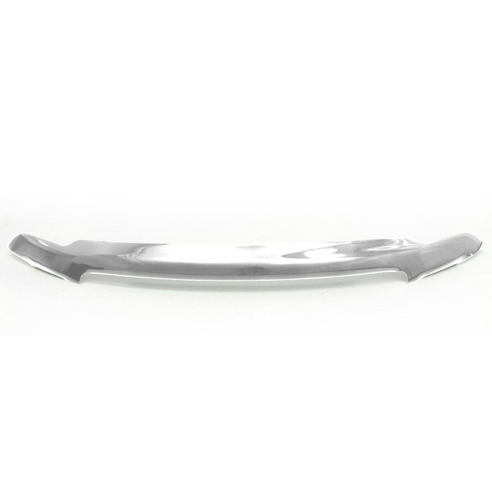 Chrome Hood Shield / Protector Auto Ventshade [AVS] | Fits 2015 - 2020 Cadillac Escalade | Medium Profile Bug Deflector - 1 pc., Chrome | 680160
