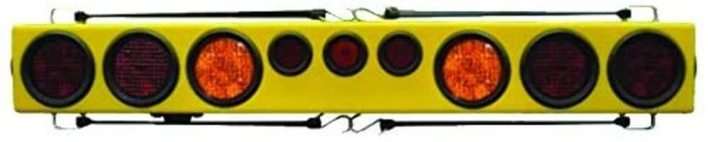 LED Lightbar Custer BTR-48-RF 48" w/Flashers, 7 Pin Connection