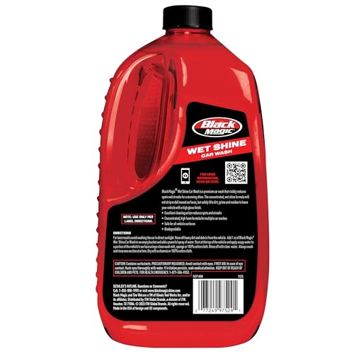 Wet Shine Black Magic 5071496 Exterior Car Wash - 64 oz.