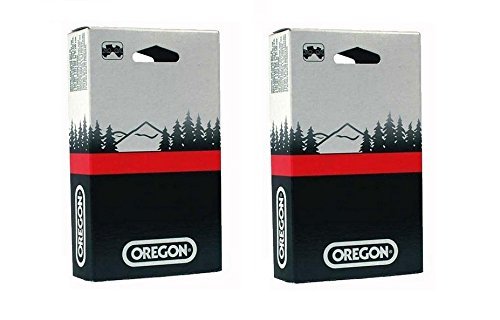Oregon 90PX050G Low Profile 2 Pack 3/8-Inch Pitch 0.043-Inch Gauge 50-Drive Link Saw Chain, For Stihl 61PMMC3 50, 14" Bar