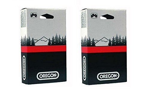 Oregon 90PX050G Low Profile 2 Pack 3/8-Inch Pitch 0.043-Inch Gauge 50-Drive Link Saw Chain, For Stihl 61PMMC3 50, 14" Bar