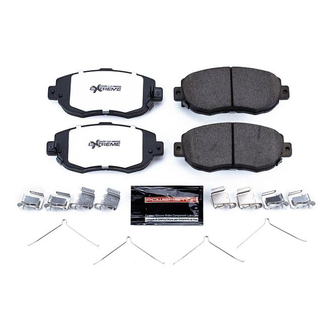 Power Stop Z26 Front Carbon-Fiber Ceramic Brake Pads For Lexus GS300, GS400, GS430, IS300, SC430, Toyota Supra [Model Specific] Z26-619