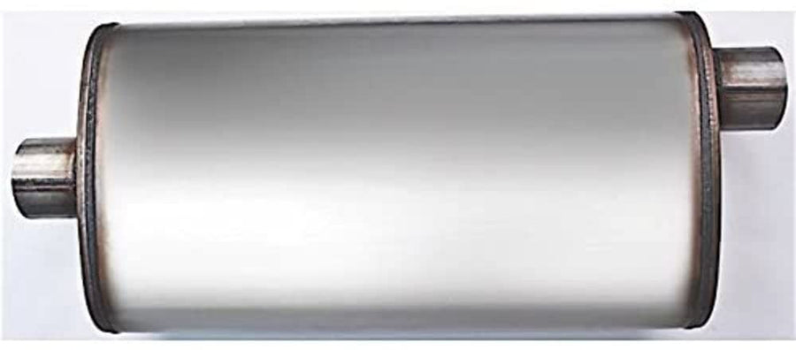 58589 Different Trends® 5.00Inx11.00Inx22.00In Center/Offset Flow Ii Ss Muffler 3.00In Id/3.00In Od