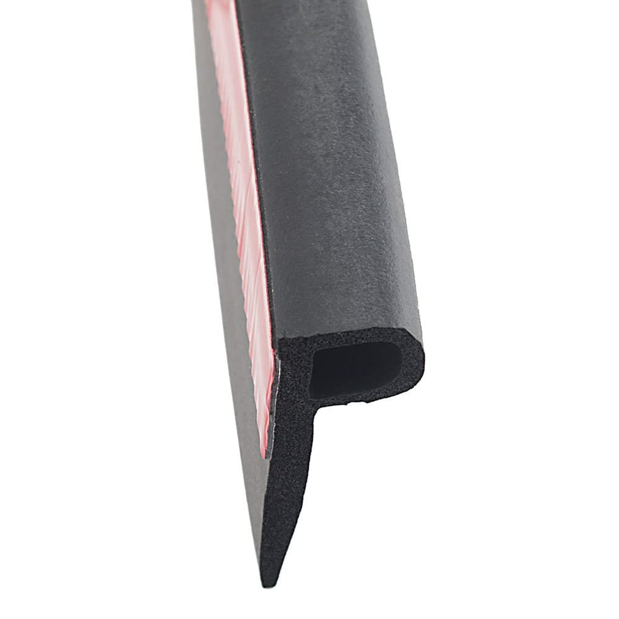 P Seal with Tape AP Products 018-607, Black / 2-1/2" x 7/8" x 100'