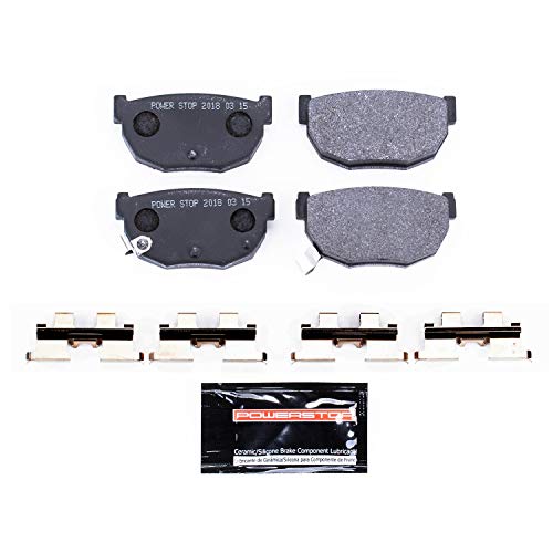 Power Stop Rear PSA-230 Track Day Carbon-Fiber Metallic Brake Pads